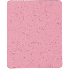 Kum Desen Tip Kaymaz Taban Optik Bilgisayar Notebook Mouse Pad Maus Pad 17,5X21,5CM (Pembe)