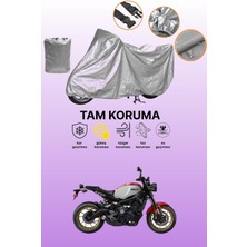 Dokaca Gri Yamaha Xsr 125 Uyumlu Motosiklet Brandası, Koruyucu Örtü, Motor Branda