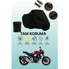 Dokaca Siyah Honda Cb 1000 R Uyumlu Motor Branda, Koruyucu Örtü, Motosiklet Brandası