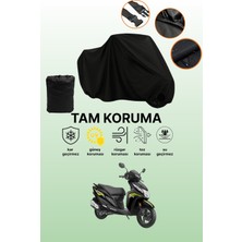Dokaca Siyah Honda Dio Uyumlu Motor Branda, Koruyucu Örtü, Motosiklet Brandası
