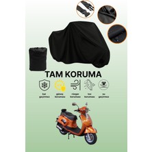 Dokaca Siyah Mondial 125 Kv Uyumlu Motor Branda, Koruyucu Örtü, Motosiklet Brandası