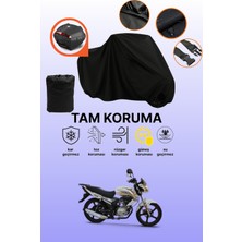 Dokaca Siyah Arka Çanta Uyumlu Kuba Ravan 139 Uyumlu Motosiklet Brandası, Koruyucu Örtü