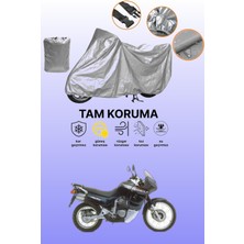 Dokaca Gri Honda Xl 600 Transalp Uyumlu Motosiklet Brandası, Koruyucu Örtü, Motor Branda
