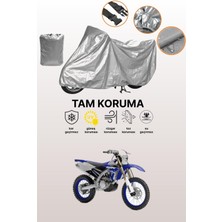 Dokaca Gri Yamaha Wr 450 F Uyumlu Motosiklet Brandası, Koruyucu Örtü, Motor Branda