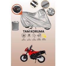 Dokaca Gri Arka Çanta Uyumlu Ktm 640 Duke Iı Uyumlu Motor Brandası, Koruyucu Örtü
