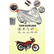 Dokaca Gri Arka Çanta Uyumlu Mondial 150 Kn Uyumlu Motor Brandası, Koruyucu Örtü