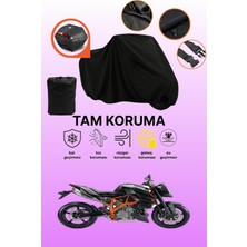 Dokaca Siyah Arka Çanta Uyumlu Ktm 990 Super Duke Uyumlu Motosiklet Brandası, Koruyucu Örtü