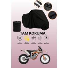 Dokaca Siyah Ktm 350 Freeride Uyumlu Motor Branda, Koruyucu Örtü, Motosiklet Brandası