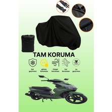 Dokaca Siyah Motolux W46 Uyumlu Motor Branda, Koruyucu Örtü, Motosiklet Brandası