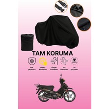Dokaca Siyah Rks Jaguar 100 Uyumlu Motor Branda, Koruyucu Örtü, Motosiklet Brandası