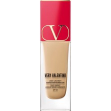 Very Valentino - Çok Hafif Fondöten, 24 Saat Kalıcı, Spf 25 - La5 Light Amber 5 (25 Ml)