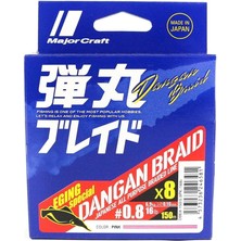 Yenibağ Craft Mc Dangan Braid Ip Db8 Pe 0.8/0.10MM/16LB/6.9KG/150 Metre Pink, Pembe