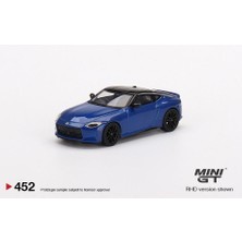 Mini Gt 452 Nissan Fairlady Z Version St 2023 Seiran Blue 1/64 Model Araba