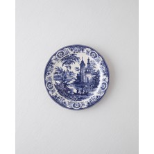 English Home Preston Stoneware Servis Tabağı 26 cm Lacivert