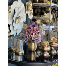 TASARIMHMODA Yapay Çiçekli 5 Parça Set Antik No:4