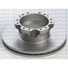 KRAFTVOLL-07040623 - Arka Fren Dısk Aynası Isuzu NPR75 Cıtybus Turkuaz Novo Lux Otokar Sultan Abs'lı (40904)