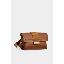 MİALES %100 Hakiki Deri Uzun Askı Detaylı Kadın Omuz Çantası