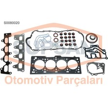 Supsan S0080020 - Motor Takım Conta Renault Megane 1.4 1.6 16V (Eng. K4M-K4J) Keçeli ve Supap Lastikli