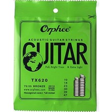 Misda Store TX620 Akustik Gitar Teli 10-47 Takım Tel