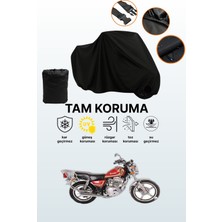 Dokaca Siyah Kuba KB150-9 Uyumlu Motor Branda, Koruyucu Örtü, Motosiklet Brandası