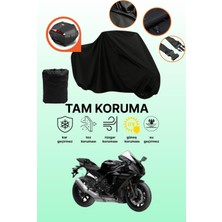 Dokaca Siyah Arka Çanta Uyumlu Yamaha Yzf R1 Uyumlu Motosiklet Brandası, Koruyucu Örtü