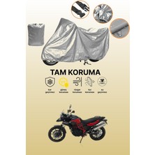 Dokaca Gri Bmw F 700 Gs Uyumlu Motosiklet Brandası, Koruyucu Örtü, Motor Branda