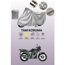Dokaca Gri Haojue Hj 150-9 Uyumlu Motosiklet Brandası, Koruyucu Örtü, Motor Branda
