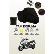 Dokaca Siyah Bmw C 650 Sport Uyumlu Motor Branda, Koruyucu Örtü, Motosiklet Brandası