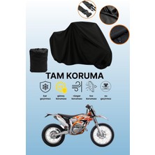 Dokaca Siyah Ktm 250 Freeride R Uyumlu Motor Branda, Koruyucu Örtü, Motosiklet Brandası