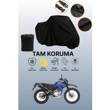 Dokaca Siyah Yamaha Xt 125 R Uyumlu Motor Branda, Koruyucu Örtü, Motosiklet Brandası