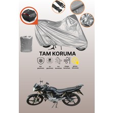 Dokaca Gri Arka Çanta Uyumlu Kuba Xf 139 Uyumlu Motor Brandası, Koruyucu Örtü