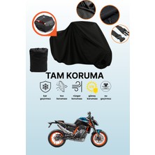 Dokaca Siyah Arka Çanta Uyumlu Ktm 890 Duke R Uyumlu Motosiklet Brandası, Koruyucu Örtü