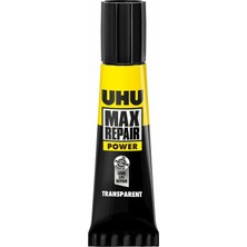 Max Repair Power Yapıştırıcı - Şeffaf, 7,9 G, Çok Amaçlı Güçlü ve Esnek Tutuş, Iç ve Dış Mekan Kullanımı, Boşluk Doldurma, Su Geçirmez, Bulaşık Makinesinde Yıkanabilir, Sıcaklığa ve Uv Dayanımına