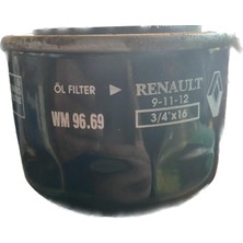 Üçel Universal Wm 96.69 Renault 9-11-12 Yağ Filtresi
