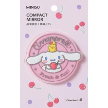 Miniso Sanrio Lisanslı  Cinnamoroll Karikatür Silikon Tek Taraflı Taşınabilir Ayna