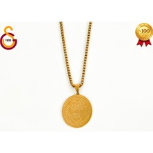 Galatasaray Gs Aslan Kolye (Sarı)