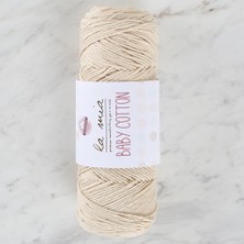 La Mia Baby Cotton Krem El Örgü Ipi - L002 - 33636