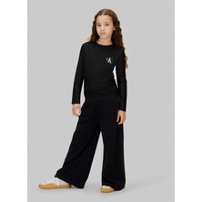 Calvin Klein Baskılı Siyah Erkek Çocuk T-Shirt IU0IU00717BEH