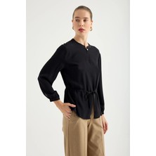 Masha Kate Büzgü Detaylı Bluz