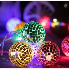Alvo Store Buğz 2m 10 LED Disko Toplu LED Rgb