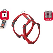 Karlie Techmrt Karlıe Kilitli Göğüs Tasması L 65-100CM Kırmızı