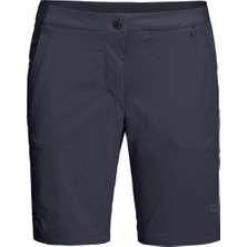 Jack Wolfskin Hilltop Trail Shorts Kadın Mavi Şort