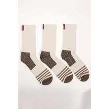 Katia & Bony 3 lü Paket Shaftless Golf Soket Çorap Beyaz/Beyaz/Beyaz