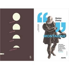 Alfa Yayınları Onun Çölünde + Montaigne