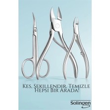 Butik 3’lü Paslanmaz Manikür Seti – Tırnak Makası Et Pens Kavisli Makas | Evde Profesyonel Bakım