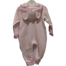 Bebitof My Baby Kumsal Kapüşonlu Içi Polarlı Bebe Tulumu 252334