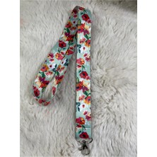 Hediyebum Yeşil Karışık Çiçek Boyun Askısı