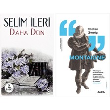 Alfa Yayınları Daha Dün + Montaigne
