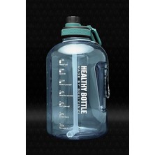 Winta Bpa Içermez Motivasyonel Su Matarası 2.5 Lt Mavi Su Matarası, Su Şişesi, Suluk (Çantasız)