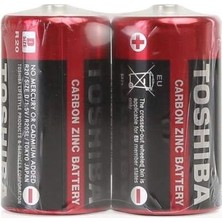 Misda Store R20SL D Büyük Boy Pil, 2'li